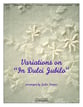 Variations on In Dulci Jubilo Handbell sheet music cover